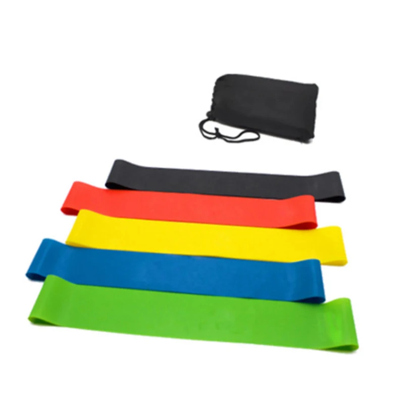 Набор эластичных лент тянущиеся резиновые ленты для фитнеса йоги растяжки