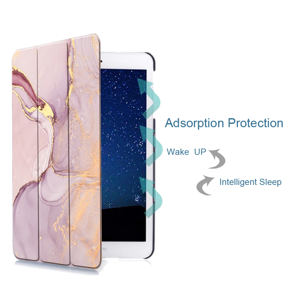 Чехол MTT с мраморной текстурой для samsung Galaxy Tab A A6 10,1 ''SM-T580 T585 из искусственной кожи, откидной Чехол-подставка, fundas, умный чехол для планшета