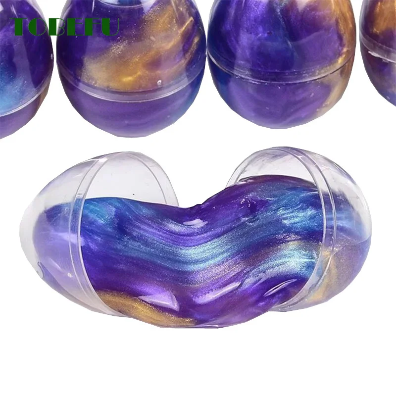 Хрустальный слайм-яйцо игрушка цветная грязь стрессовый мяч ароматизированные
