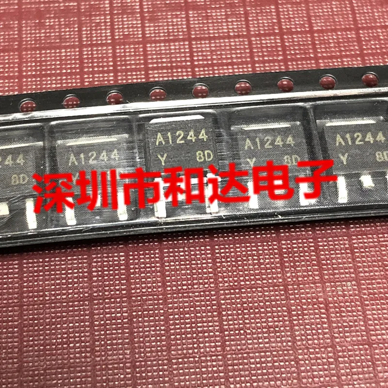 

10 шт. A1244 2SA1244 TO-252 -60V -5A