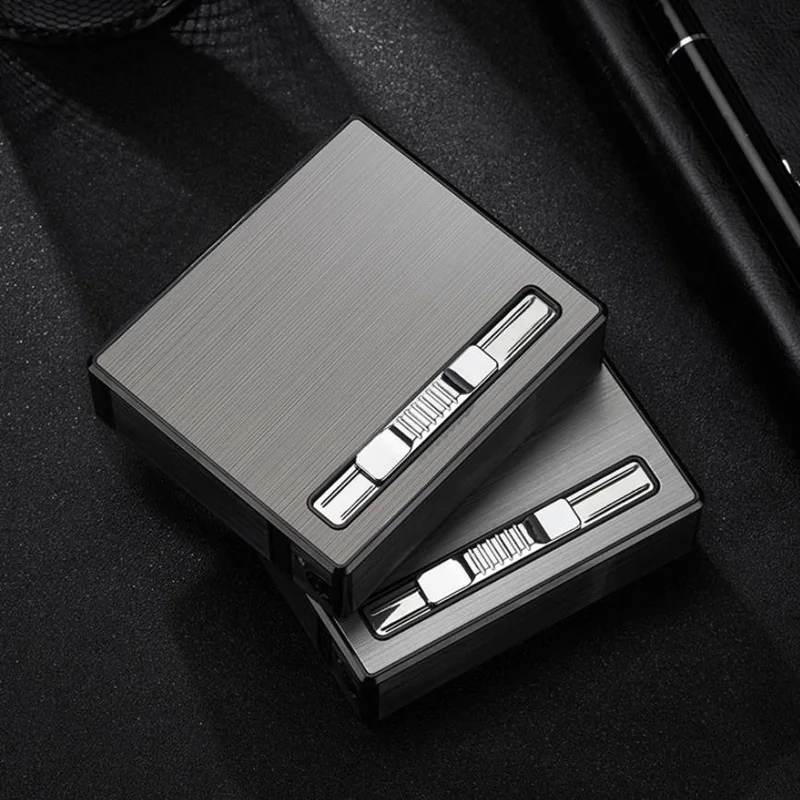 Многофункциональный чехол для сигарет с зажигалкой ветрозащитный фонарь