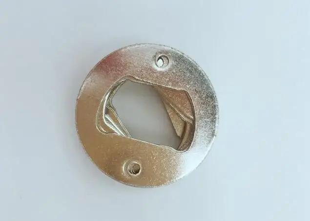 20 штук Нержавеющая сталь открывалка для бутылок часть с потайной отверстия