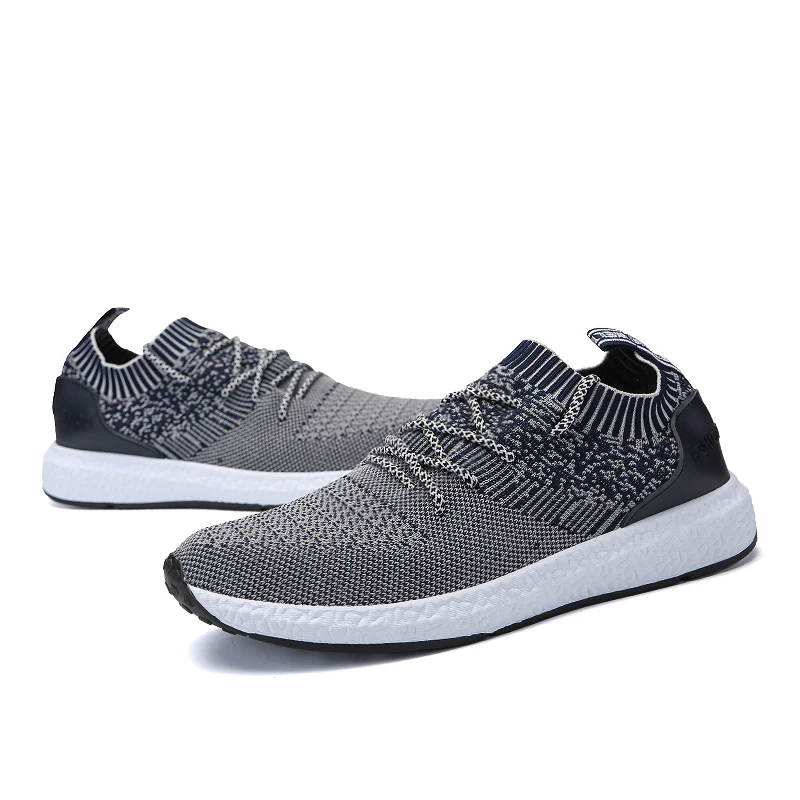 Новинка 2019 Легкие беговые кроссовки из плотной ткани дышащая уличная спортивная