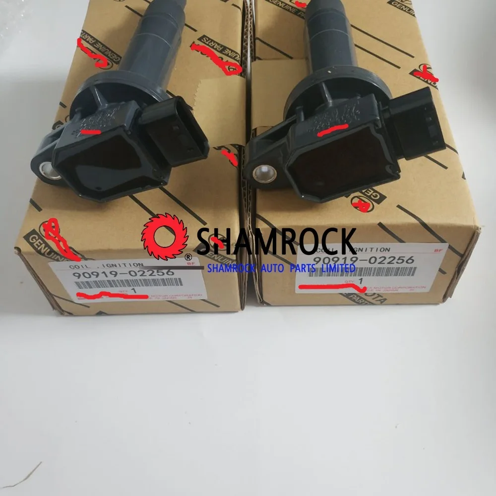 Оригинальный катушки зажигания OEM 90919 02256/90919 A2003 для Ttoyota 4runner Tundra Sequoia RAV4 Highlander Llexus