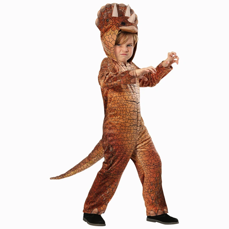 

Трицератопс Детский костюм динозавра Косплей Хэллоуин костюм для детей