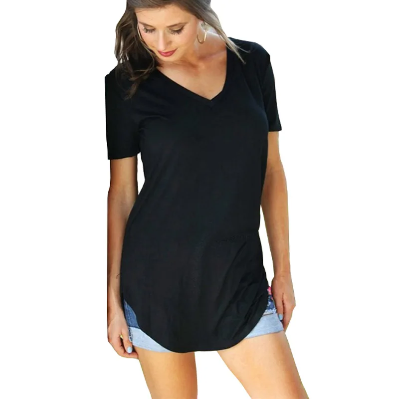 

Cotton O Neck t shirt Short Sleeve t Shirt women harajuku Tee Tops one