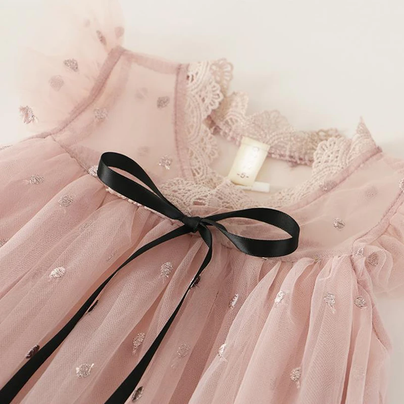 Платье для девочек новинка 2019 летняя брендовая одежда платье маленьких с