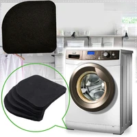 48pcs black washing machine pads anti noise vibration non slip walking dryers good protection for electrical appliances
