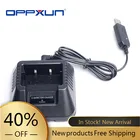 Оригинальный USB-адаптер для настольной рации, рация серии UV-5R, двусторонняя радиостанция UV5R, зарядное устройство для литий-ионных аккумуляторов BaoFeng, аксессуары