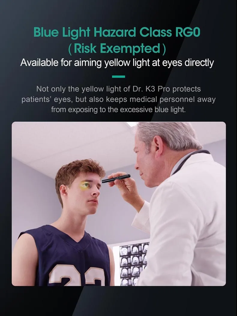 NEXTORCH K3 Pro профессиональный светодиодный медицинский двойной светильник ручка USB