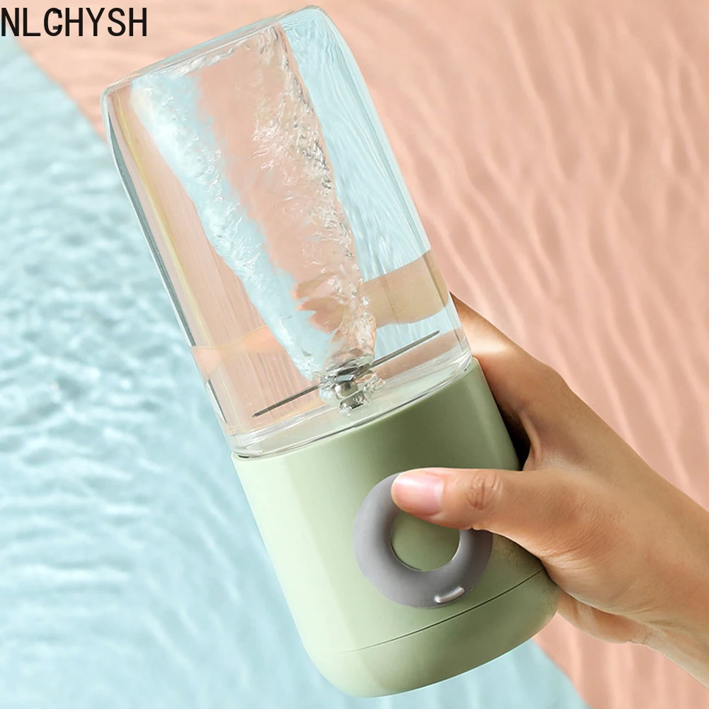 

Portable Blender Electric USB Mixer Juicer Machine 500ml Mini Food Smoothie Processor Hand held Personal Fruit Squeezer Juicer