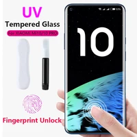 for xiaomi mi note 10 pro screen protector for xiaomi mi 10 full liquid glued curved uv tempered glass mi 10 pro cc9 screen film
