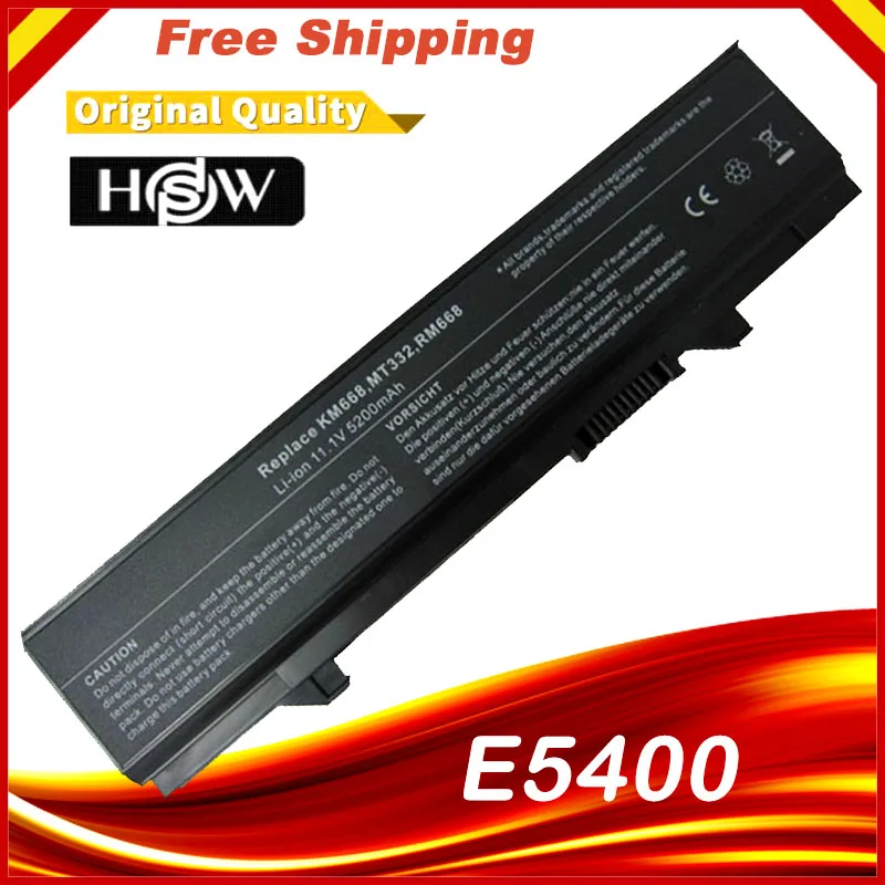 

HSW Special cells Laptop Battery E5400 For dell Latitude E5410 E5500 E5510 312-0762 312-0769 451-10616 KM742 KM769 0RM668 fast