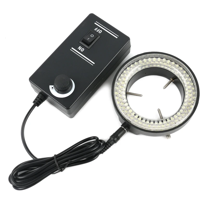 Высокая яркость Регулируемый 144 светодиодный кольцевой светильник