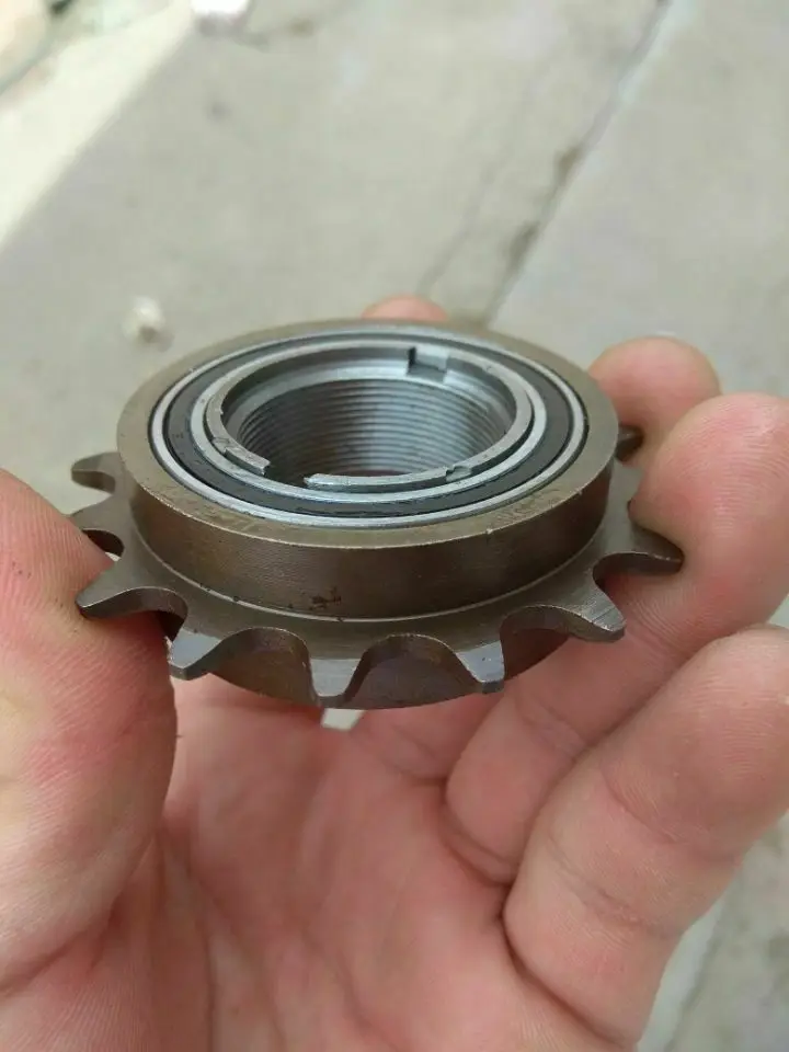 Герметичный подшипник метрический односкоростной 16T свободный круг для