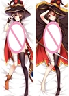 Чехол для подушки аниме дакимакура, обнимающая подушка для тела, двухсторонняя подушка Megumin Декоративные Чехлы для подушек