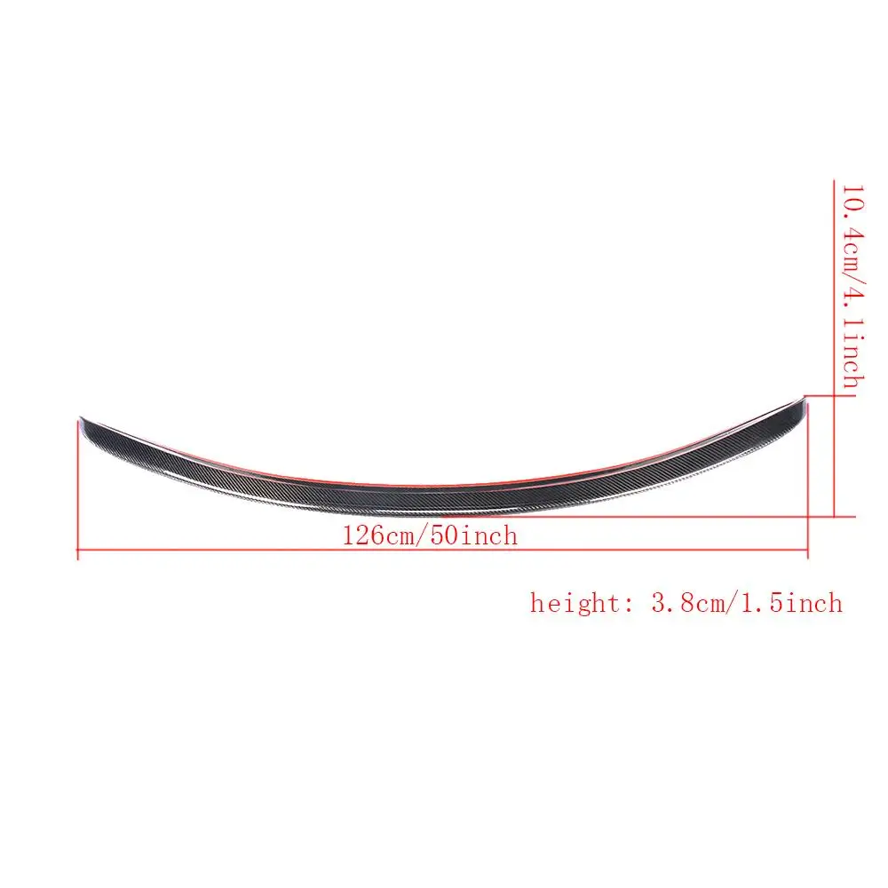 

Carbon Fiber Car Rear Trunk Spoiler Wing for BMW Z4 E89 20i 23i 28i 30i 35i 2009 - 2015 Car Rear Trunk Boot Lip Wing Spoiler