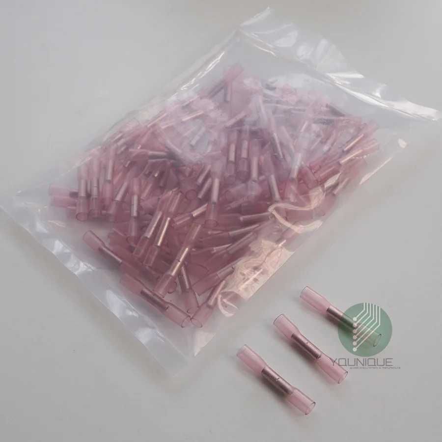 Duraseal термоусадочные обжимные соединения, 22-18 AWG стыковый разъем, обжимной наконечник провода
