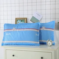 premium polyester pillow shams set of 2 queen size 19x29 soft washable pillowcases envelop closure