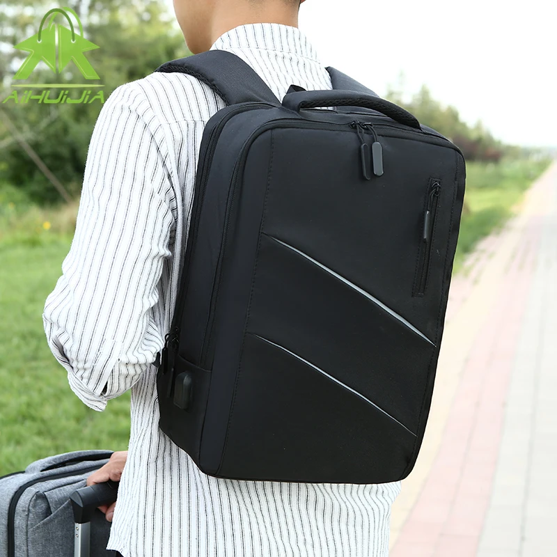 

New Usb Waterproof Laptop Backpack Multifunctional Multi-pocket Anti-theft Backpack Men Leisure Travel Daypacks Student Backpack