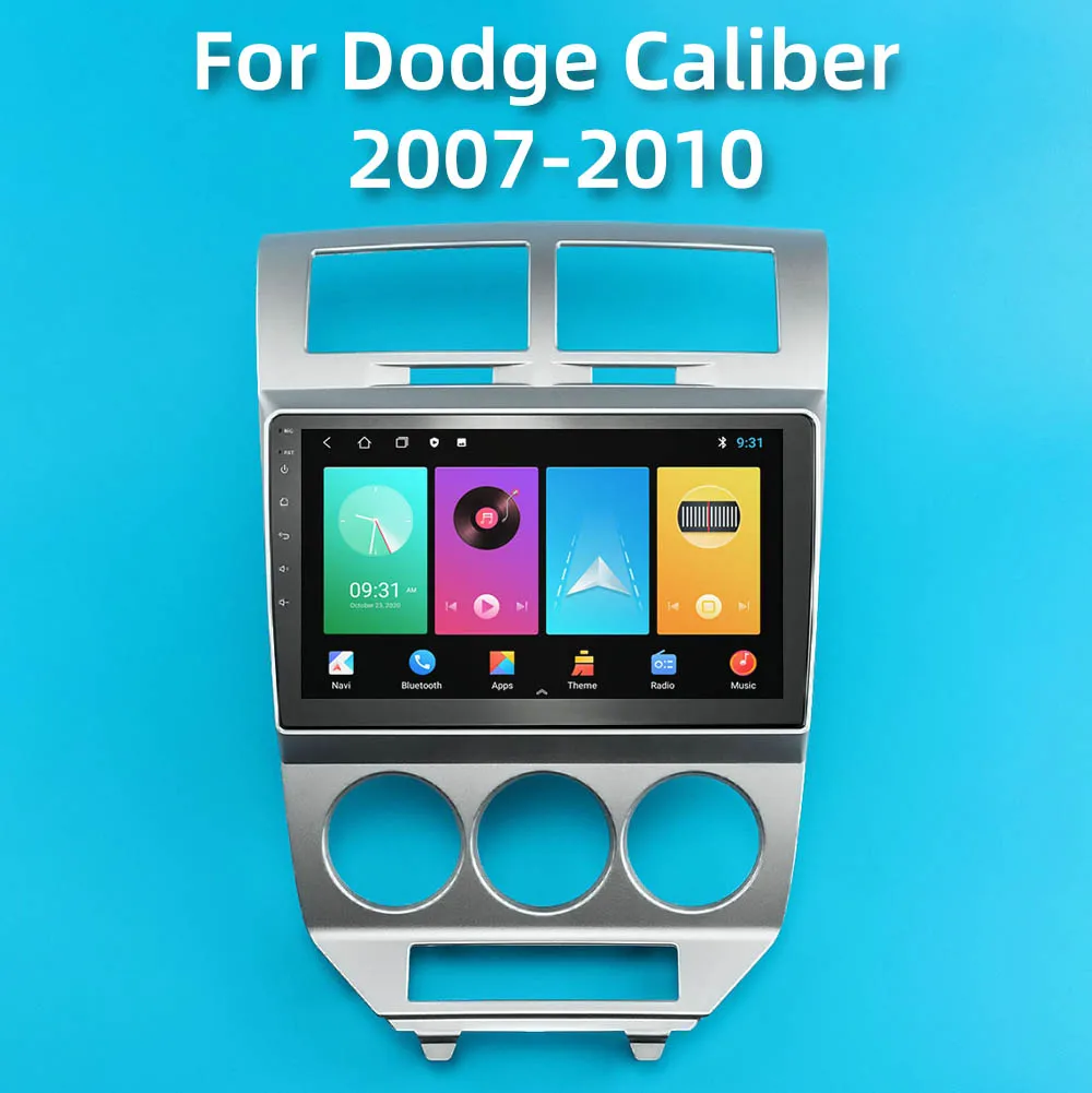 Автомобильный радиоприемник на Android для Dodge Caliber 2007 2010 2 Din экран 10 1 дюйма