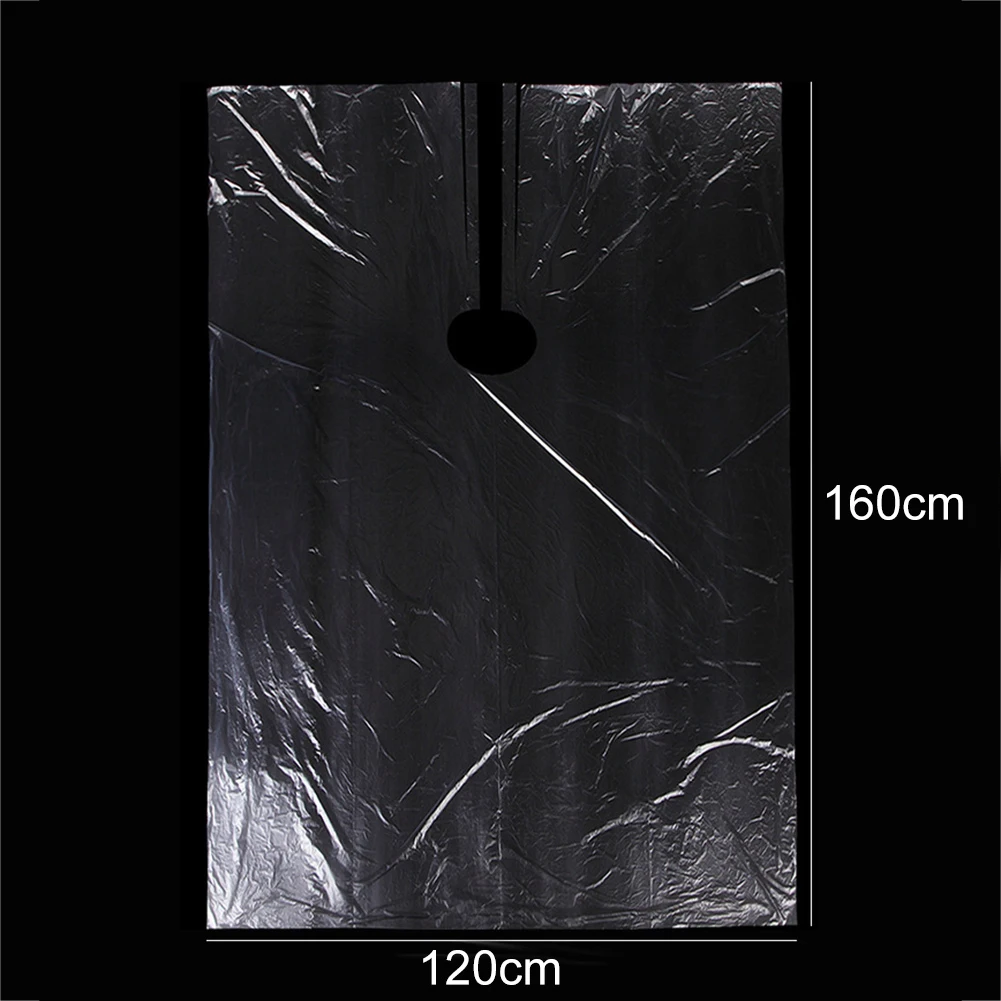 

50Pcs 120cmx160cm Disposable Waterproof Hair Cutting Apron Salon Hairdressing Capes Hair Cutting Gown Cloth Apron