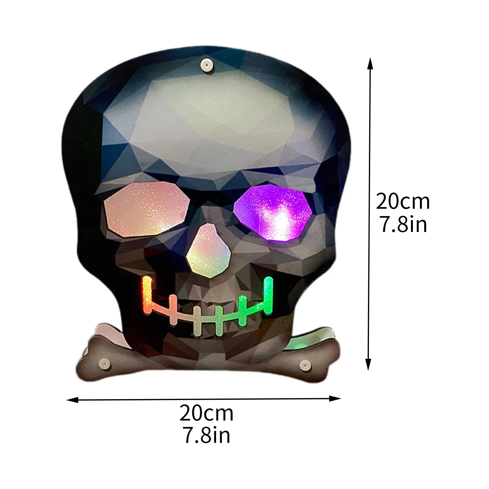 

Halloween Led Lights Horror Skeleton Skull Head Night Lights Ornament Halloween Party Props Home Bar Table Lamp Decorations#g3
