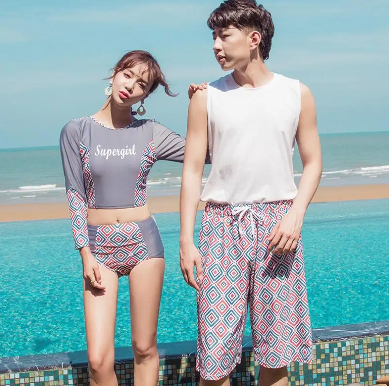 Женский купальник с пуш-ап Rashguard Купальник бикини для девочек новая пара юбок