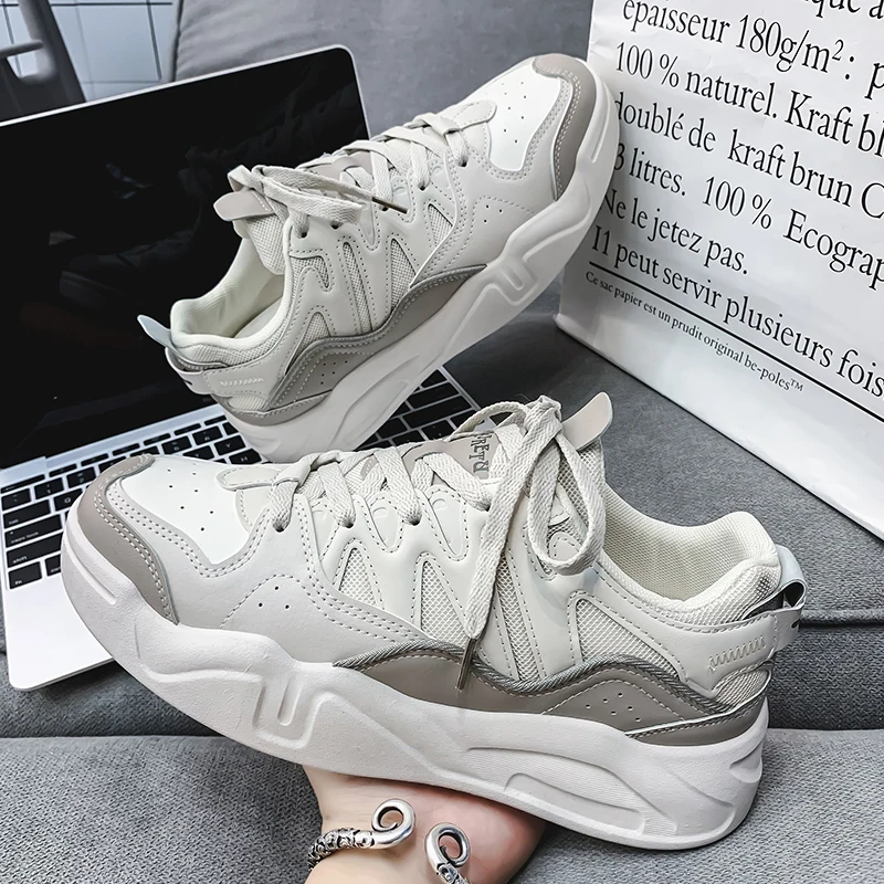 

2021 Hot Sell Men New Tennis Shoes Lightweight Mesh Jogging Sneakers Casual Outdoor Platform Walking Breathable Sport Shoes