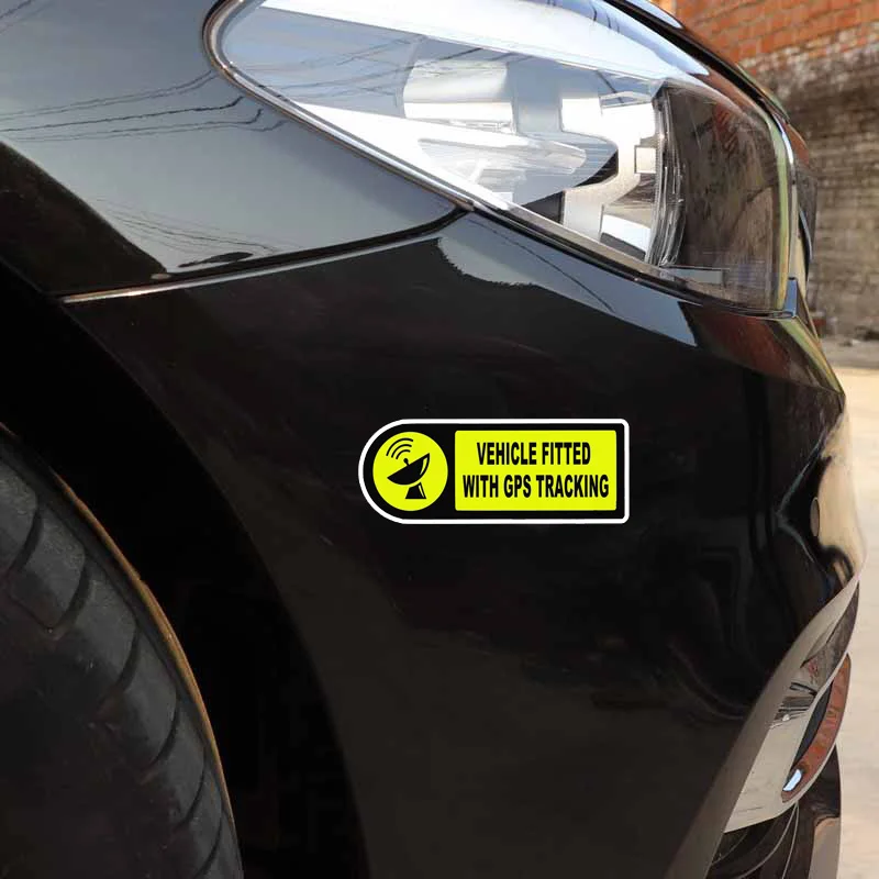 YJZT 15 2*5 8 см автомобиль из ПВХ с GPS трекером|vehicle stickers|pvc stickervehicle decals |