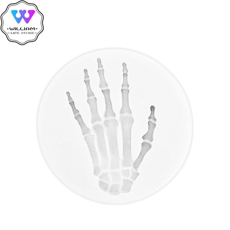 Форма для мастики на Хэллоуин в виде тыквы паука скелета руки мертвые ветки