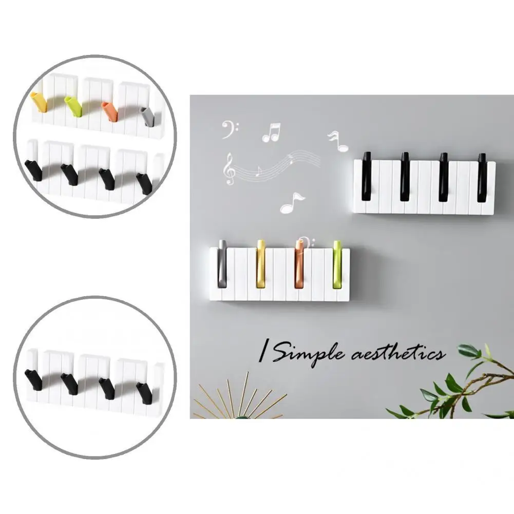 

Smooth Edge Multifunctional Waterproof Piano Key Storage Rack for Bedroom