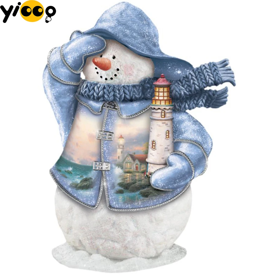 

Full Square/Round Drill Diamond Painting Cross Stitch Embroidery Snowman warder Rhinestone Mosaic Home Decor Gift AX2387