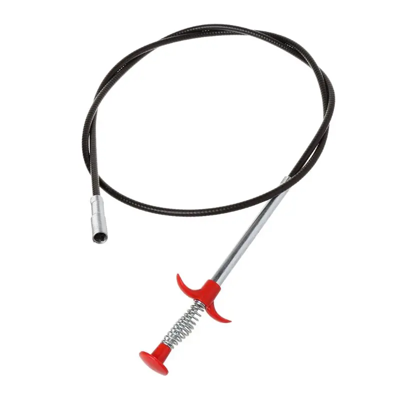 

Flexible Pick Up Tool Long Spring Claw Grip Toilet Kitchen Sewer Cleaning Supply