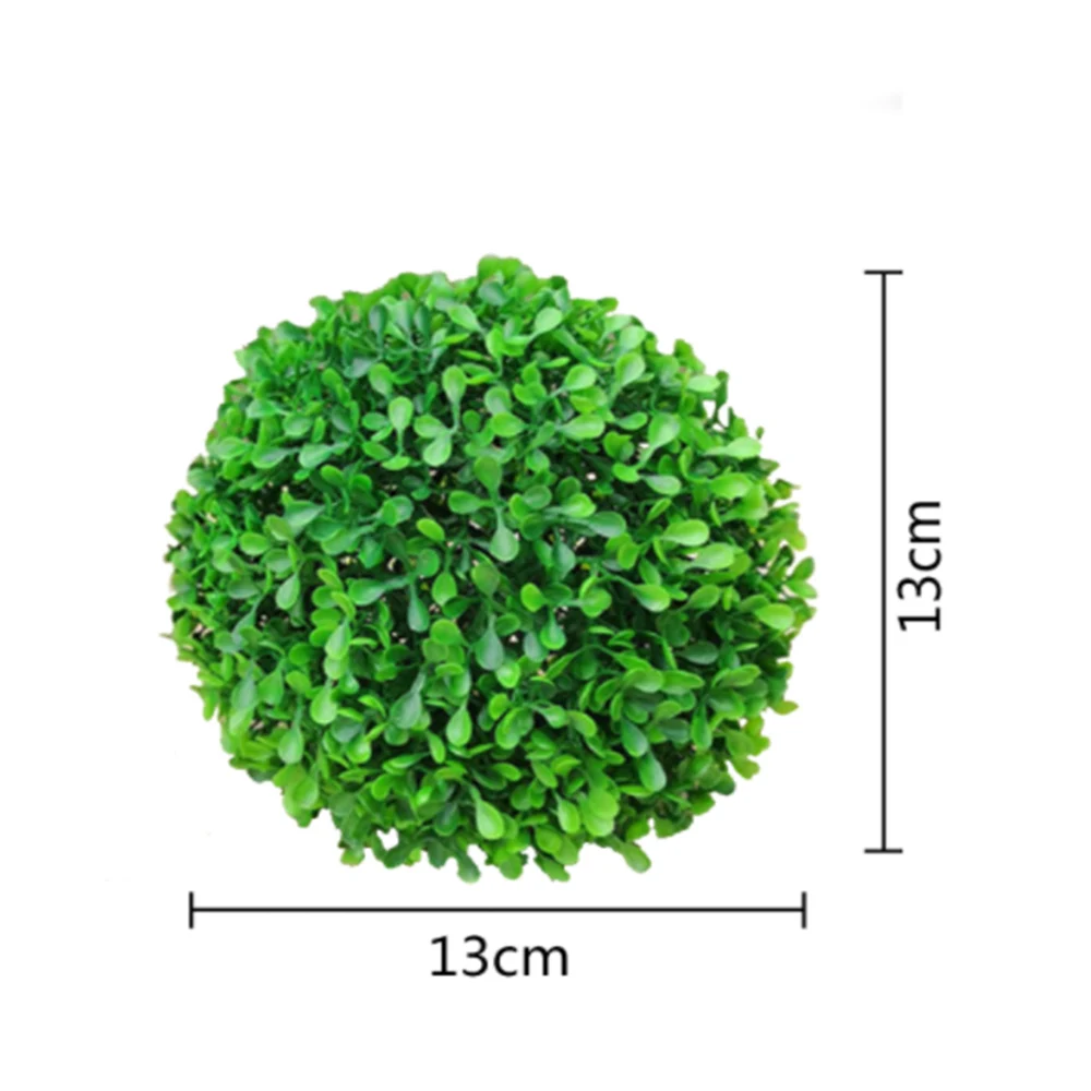 

2Pcs/4Pcs Artificial Plant Ball Home Outdoor Wedding Party Decoration Artificial Balls Green Plant For Home Garden Decoration