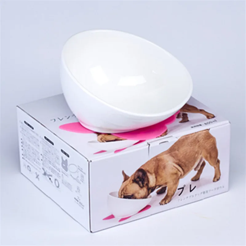 

Bullfight Dog Non Slip Ceramics Bowl Method Bucket Tidy Dog Bowl Bowl Basin Pets Table Articles Pet Feeder