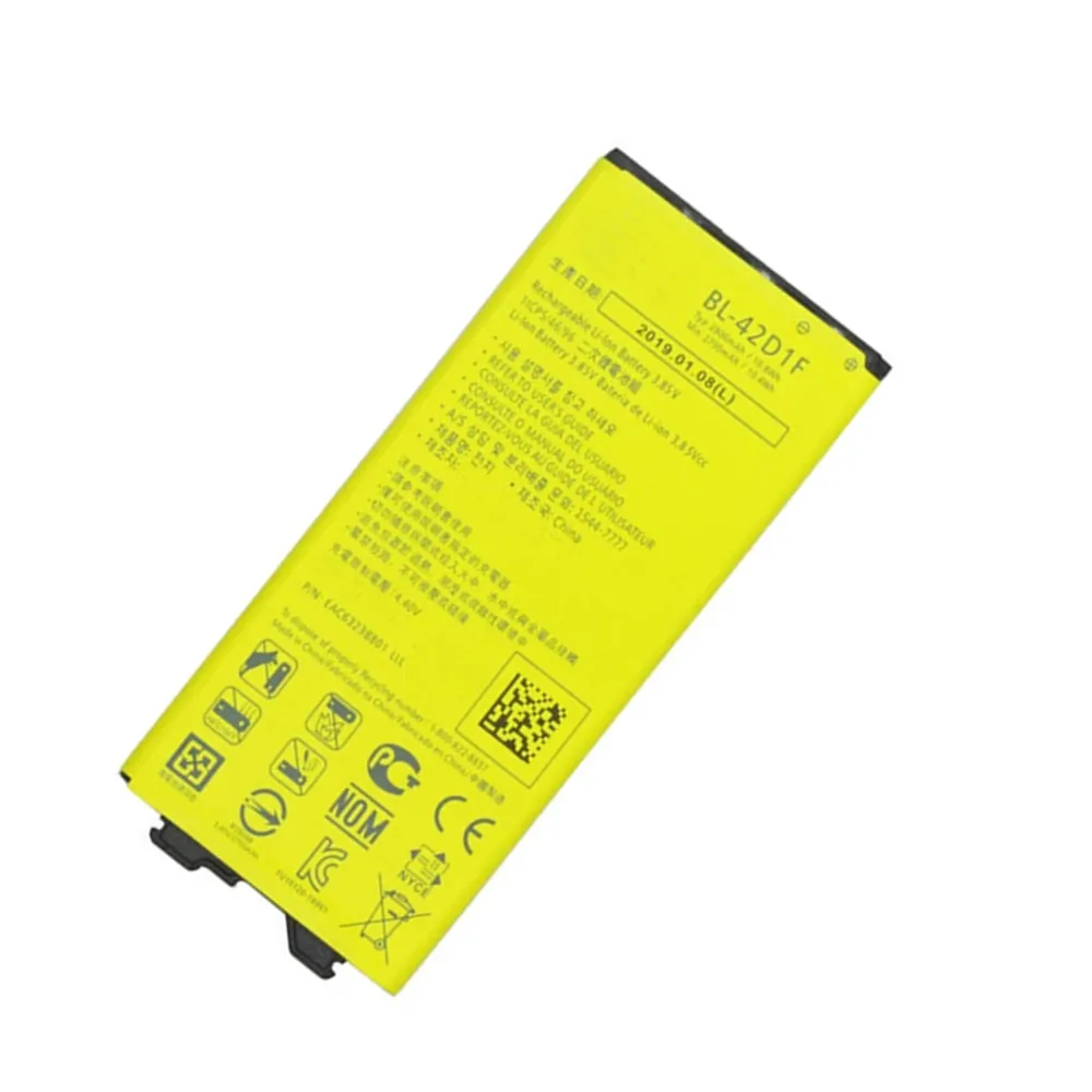 Аккумулятор для телефона LG G5 VS987 US992 H820 H840 H850 H831 H868 F700S H960 H860N 2800 мАч - купить по