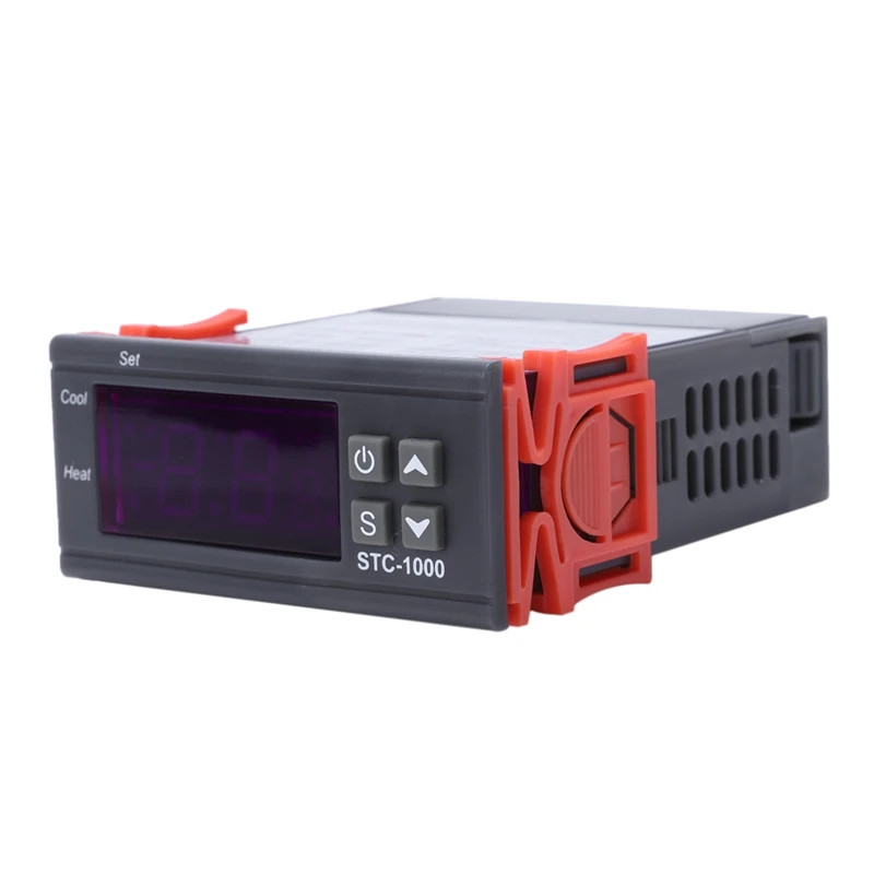 220V Цифровой STC-1000 Температура термостат регулятор + Сенсор зонд | Инструменты