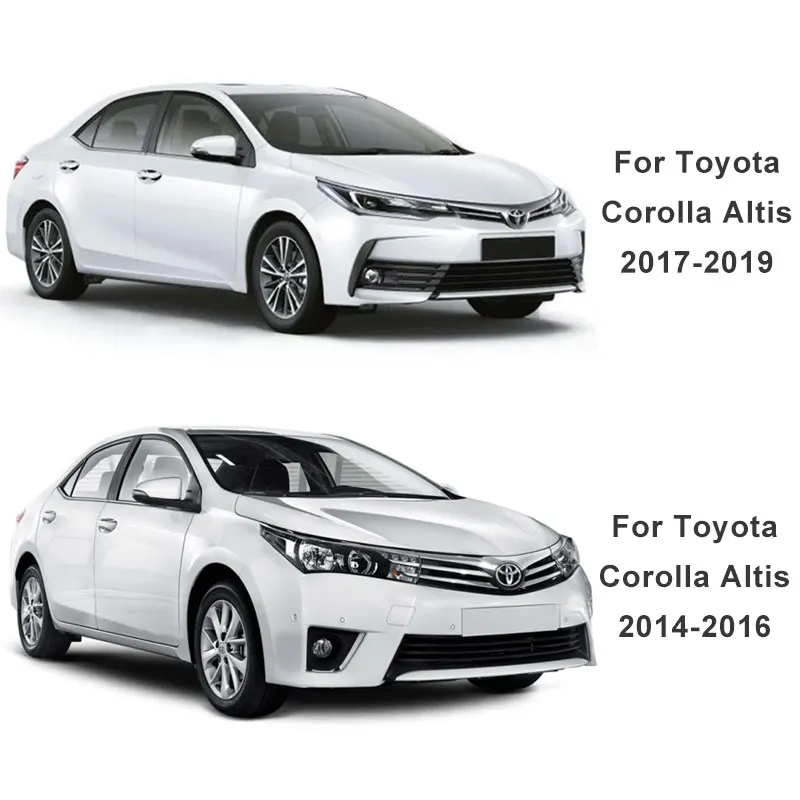 Наклейка на крышку бака из АБС-пластика для Toyota Corolla 2014 2015 2016 2017 ALTIS E170