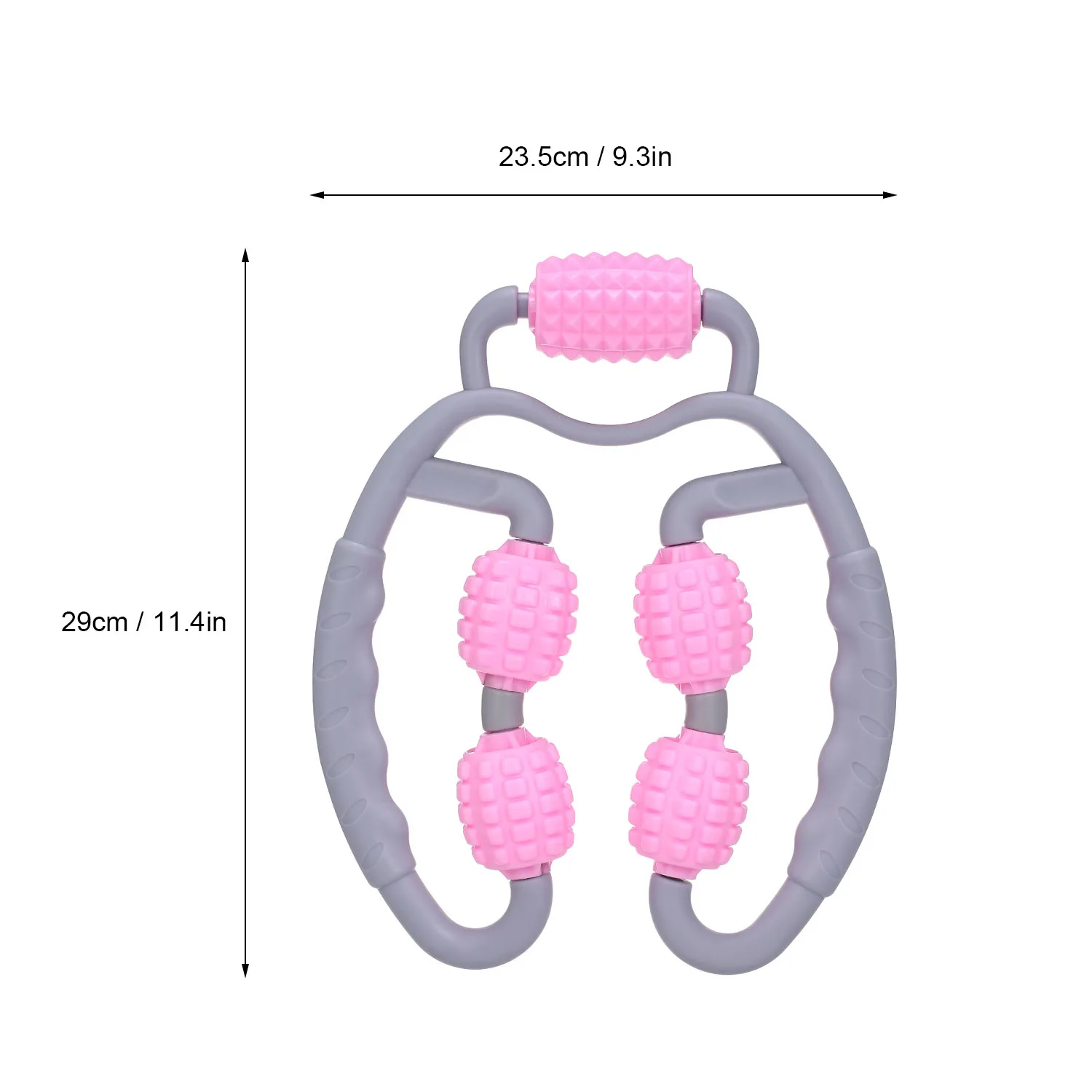 

Leg Massager 360 Leg Muscle Relaxation Roller Clamp Leg Massage Stick Yoga Fitness Equipment Neck Arm Leg Body Shaping