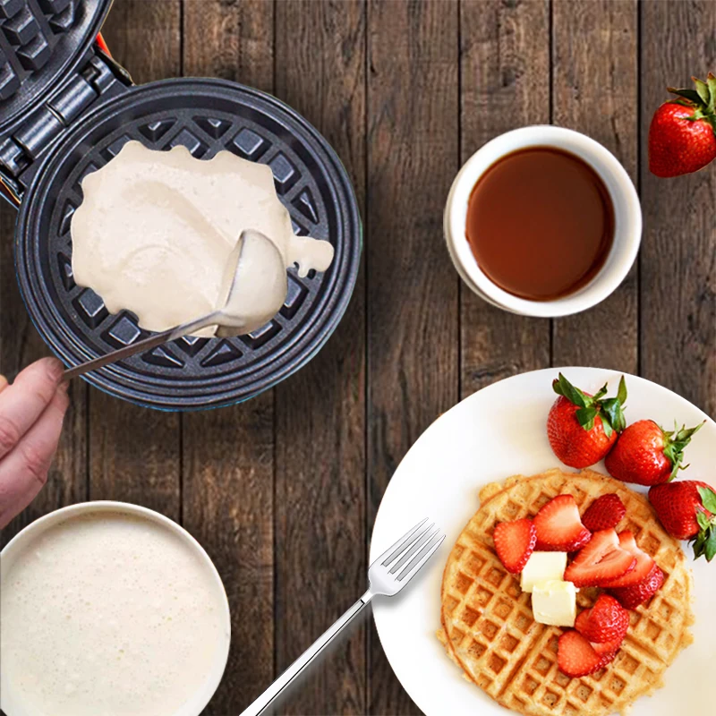Jual Pembuat Wafel Listrik Mini Mesin Wafel Sarapan Oven Kue Telur Gelembung Panci Oven Kue Telur Mesin Eggette Panci Wafel Mini