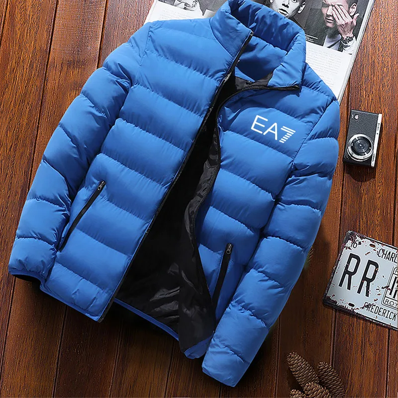 

2021 Men's Warm Winter Jacket, Fashion Brand Clothing, Long-sleeved Thick Jacket, Winter Jacket
