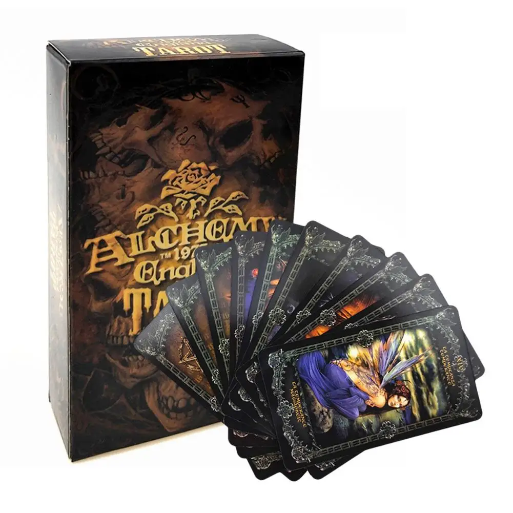 78 шт. карты-Таро для вечевечерние карточки Алхимии в готическом стиле 1977 | Спорт и