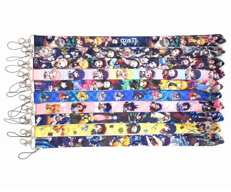 Оптовая продажа партия мультфильм демон убийца телефон шейный ремешок