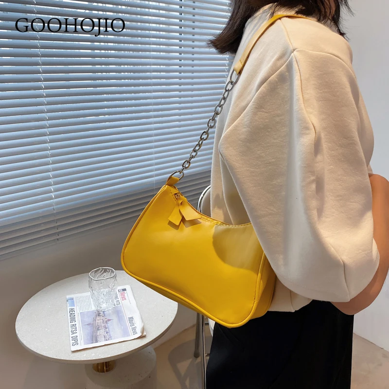 

2021 New Women's Shoulder Bag Fashion Chain French Stick Bag Leisure Women's Daily Shopping Appointment Purses Crossbody