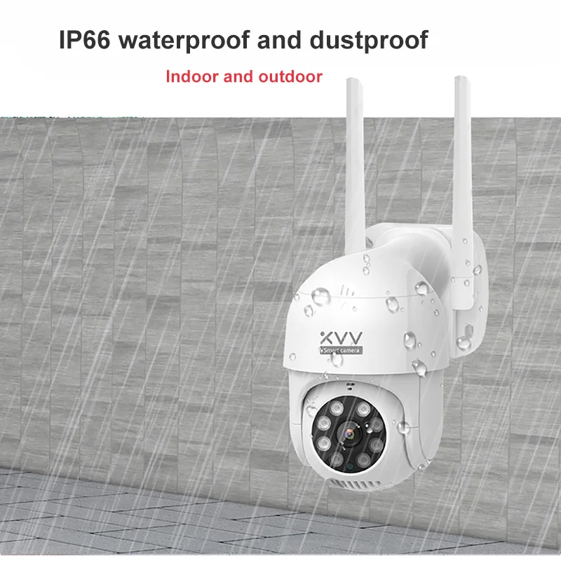 Xiaovv P1 IP-камера 270 ° PTZ 1080P MiHome APP Купольная веб-камера 2MP WiFi Безопасность Наружная