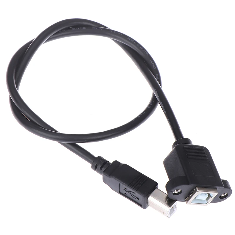 Удлинительный кабель для принтера 0 3/0 5/1/1 5 м USB 2 Тип B папа-Тип мама с креплением на