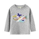 Одежда для мальчиков, хлопковые футболки, одежда для маленьких мальчиков с длинным рукавом, топы, Осень-зима 2021, детские футболки с машинками, детская одежда