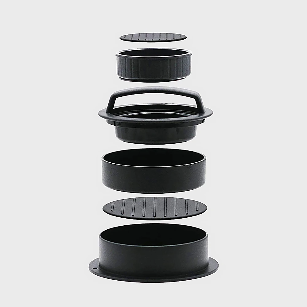

3 In 1 Burger Maker Tools Burger Press Patty Stuffed Burger Machine Kitchen Gadgets and Accessories Meat Press Hamburger Mold