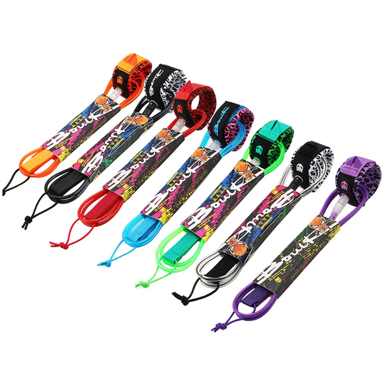 Surf Rope Sup For Longboard Ankle 8 Foot Plug Isup 10ft Rod Safety Leash Waist Leg For Human